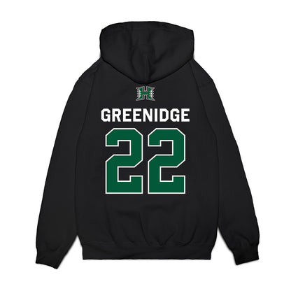Hawaii - NCAA Men's Volleyball : Quintin Greenidge - 2026 National Champions Premium Hooded Sweatshirt-1