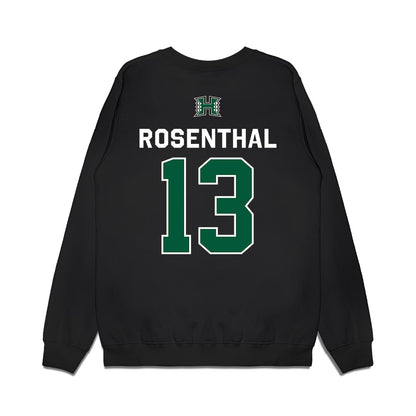 Hawaii - NCAA Men's Volleyball : Tread Rosenthal - 2026 National Champions Premium Crewneck Sweatshirt-1