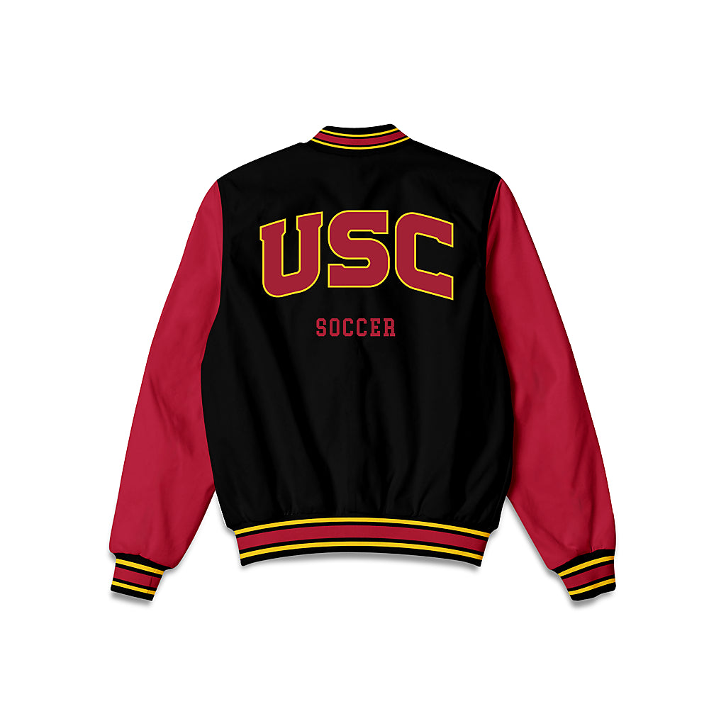 USC - NCAA Women's Soccer : Rhia Mahon - Bomber Jacket-1