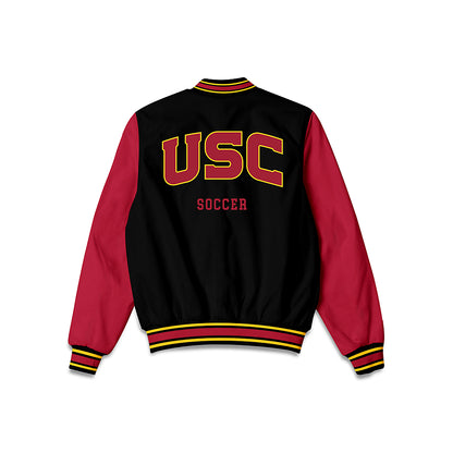 USC - NCAA Women's Soccer : Rhia Mahon - Bomber Jacket-1