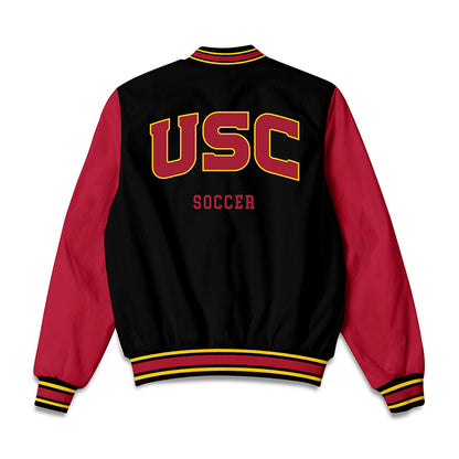 USC - NCAA Women's Soccer : Annabel Austen - Bomber Jacket-1