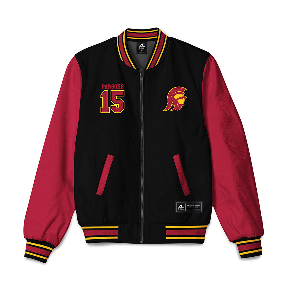 USC - NCAA Women's Soccer : Alyssa Parsons - Bomber Jacket-0