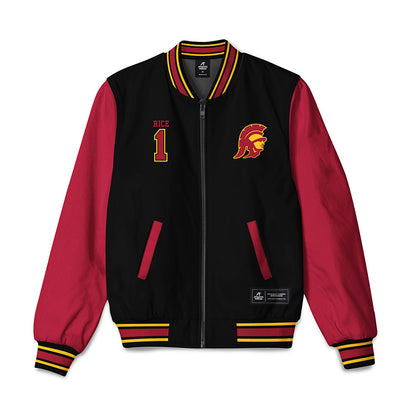 USC - NCAA Men's Basketball : Rodney Rice - Bomber Jacket-0