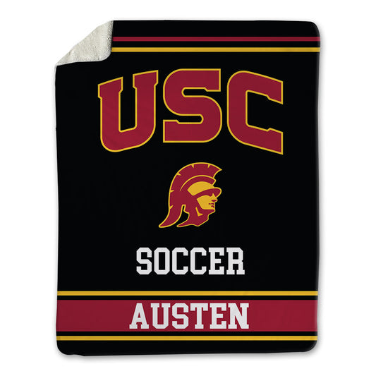 USC - NCAA Women's Soccer : Annabel Austen - Blanket-0