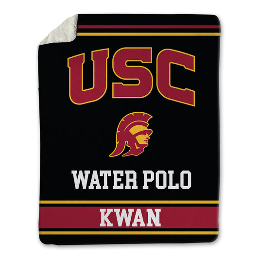 USC - NCAA Women's Water Polo : Ashley Kwan - Blanket-0