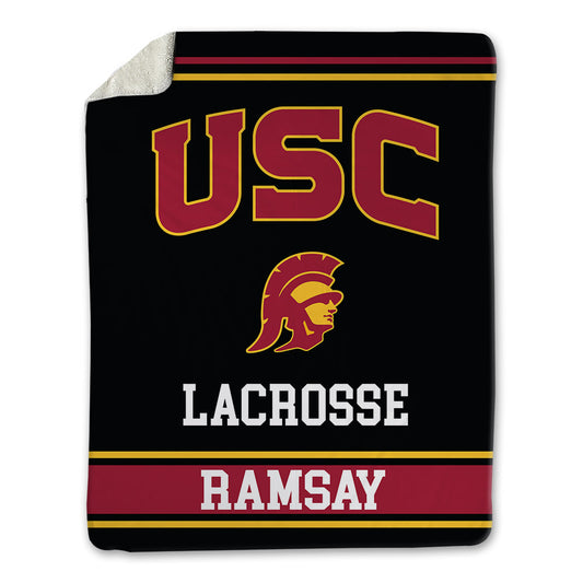 USC - NCAA Women's Lacrosse : Maggie Ramsay - Blanket-0