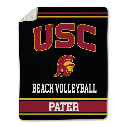 USC - NCAA Beach Volleyball : Ashley Pater - Blanket-0