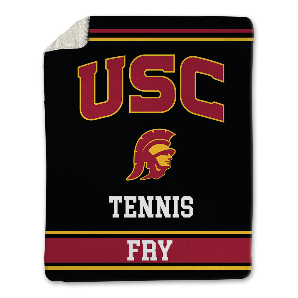 USC - NCAA Women's Tennis : Parker Fry - Blanket-0