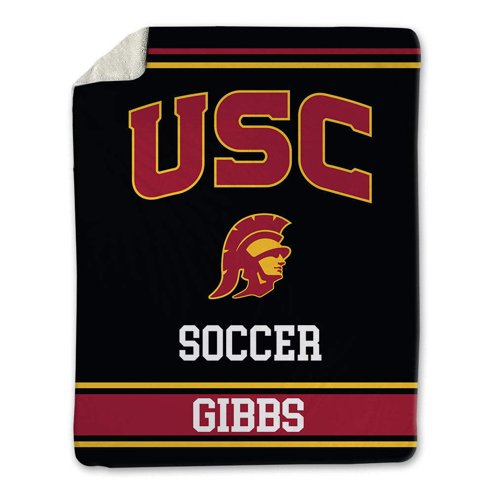 USC - NCAA Women's Soccer : Lana Gibbs - Blanket-0