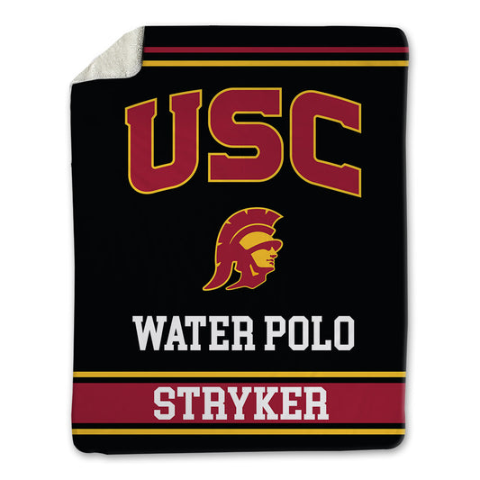 USC - NCAA Women's Water Polo : Ava Stryker - Blanket-0