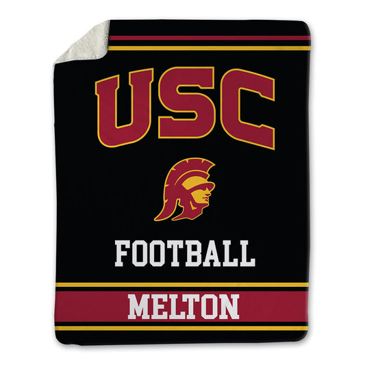 USC - NCAA Football : Fisher Melton - Blanket-0