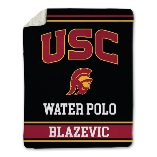 USC - NCAA Women's Water Polo : Natalia Blazevic - Blanket-0