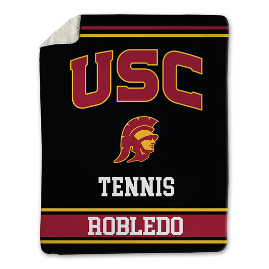 USC - NCAA Men's Tennis : Pablo Robledo - Blanket-0