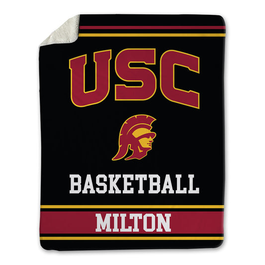 USC - NCAA Women's Basketball : Yakiya Milton - Blanket-0
