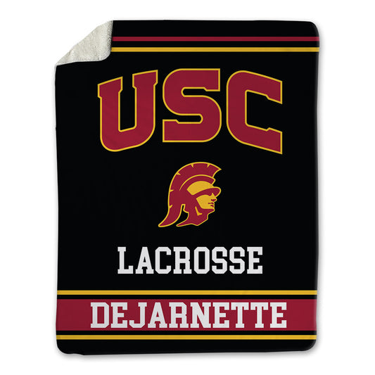 USC - NCAA Women's Lacrosse : Sophia DeJarnette - Blanket-0