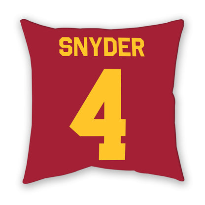 USC - NCAA Women's Soccer : Hadley Snyder - Pillow-1