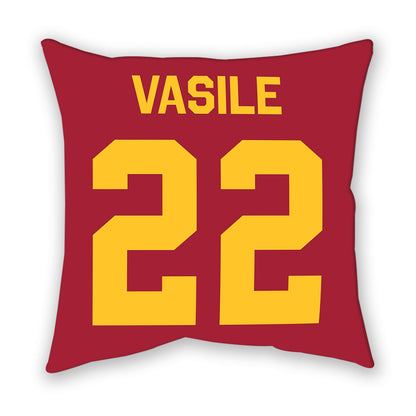 USC - NCAA Women's Lacrosse : Riley Vasile - Pillow-1