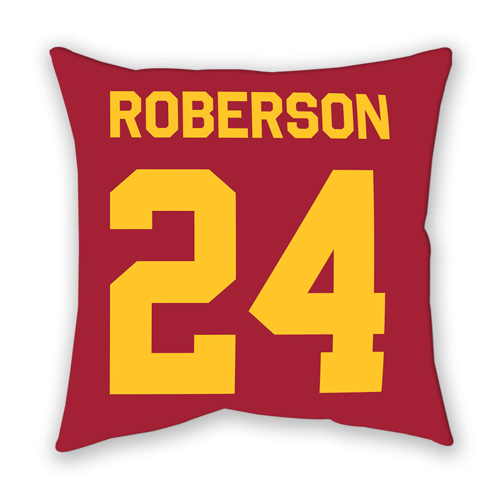 USC - NCAA Women's Lacrosse : Asjia Roberson - Pillow-1