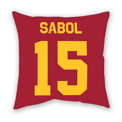 USC - NCAA Baseball : Jarett Sabol - Pillow-1