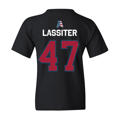 Arkansas - NCAA Football : Maddox Lassiter - Patriotic Collection Youth T-Shirt-1