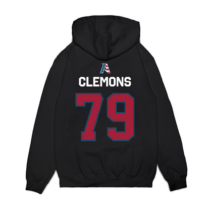 Arkansas - NCAA Football : Josiah Clemons - Patriotic Collection Premium Hooded Sweatshirt-1