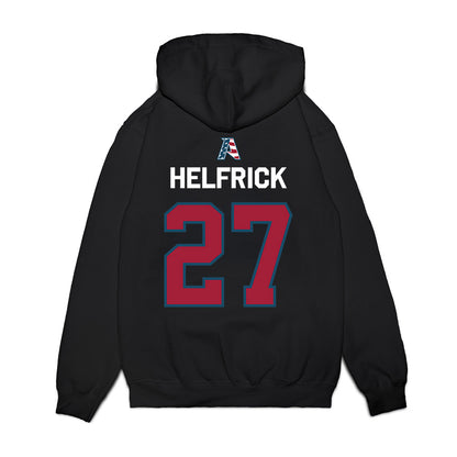 Arkansas - NCAA Baseball : Ryder Helfrick - Patriotic Collection Premium Hooded Sweatshirt-1