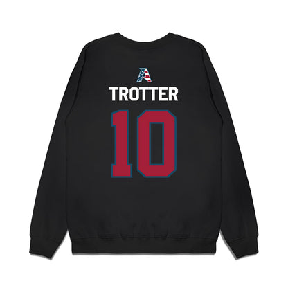 Arkansas - NCAA Football : Cade Trotter - Patriotic Collection Premium Crewneck Sweatshirt-1