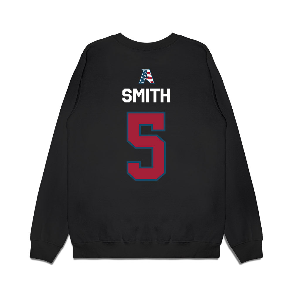 Arkansas - NCAA Football : Sutton Smith - Patriotic Collection Premium Crewneck Sweatshirt-1