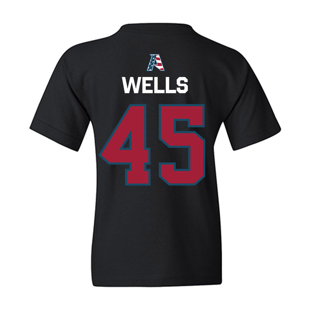 Arkansas - NCAA Softball : Jayden Wells - Patriotic Collection Youth T-Shirt-1