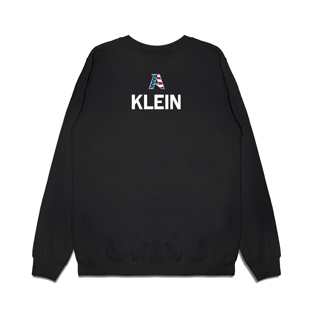 Arkansas - NCAA Women's Gymnastics : Hailey Klein - Patriotic Collection Premium Crewneck Sweatshirt-1