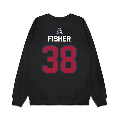 Arkansas - NCAA Baseball : Colin Fisher - Patriotic Collection Premium Crewneck Sweatshirt-1