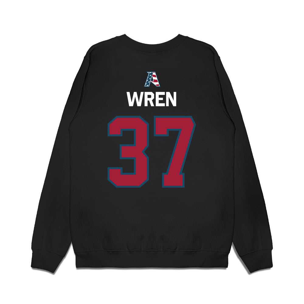 Arkansas - NCAA Baseball : Grant Wren - Patriotic Collection Premium Crewneck Sweatshirt-1