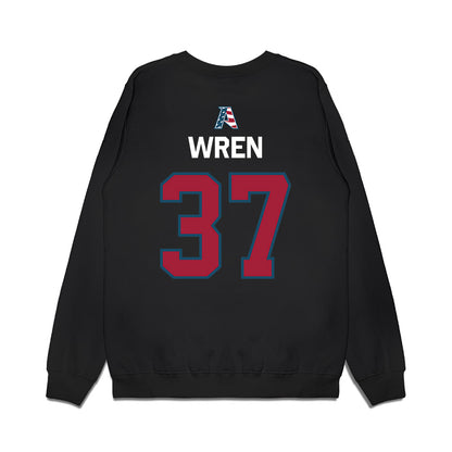 Arkansas - NCAA Baseball : Grant Wren - Patriotic Collection Premium Crewneck Sweatshirt-1