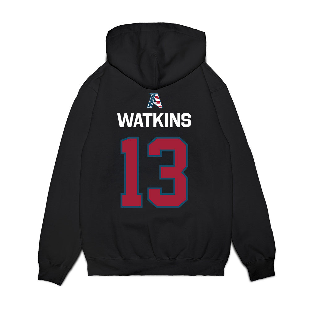 Arkansas - NCAA Football : Jelani Watkins - Patriotic Collection Premium Hooded Sweatshirt-1