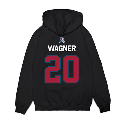 Arkansas - NCAA Women's Soccer : Natalie Wagner - Patriotic Collection Premium Hooded Sweatshirt-1