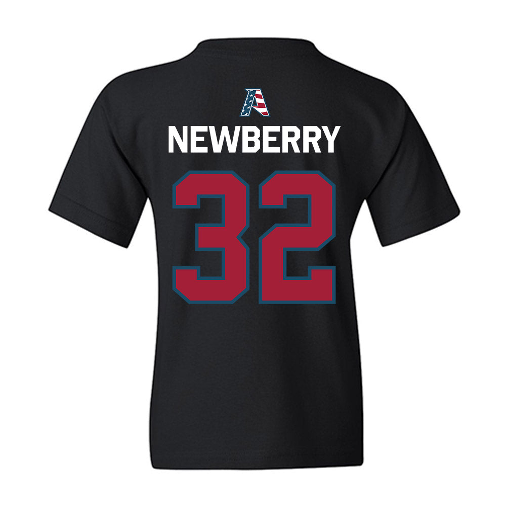 Arkansas - NCAA Baseball : Trystan Newberry - Patriotic Collection Youth T-Shirt-1