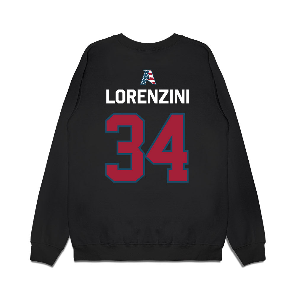 Arkansas - NCAA Baseball : Joey Lorenzini - Patriotic Collection Premium Crewneck Sweatshirt-1