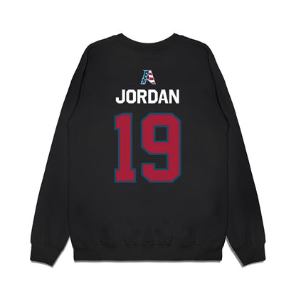 Arkansas - NCAA Football : Antonio Jordan - Patriotic Collection Premium Crewneck Sweatshirt-1