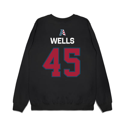 Arkansas - NCAA Softball : Jayden Wells - Patriotic Collection Premium Crewneck Sweatshirt-1