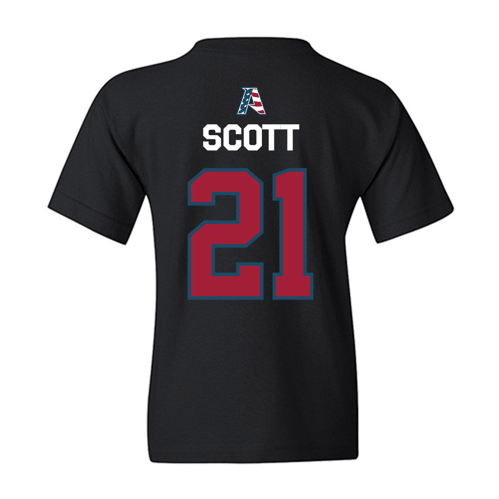 Arkansas - NCAA Football : Tyler Scott - Patriotic Collection Youth T-Shirt-1