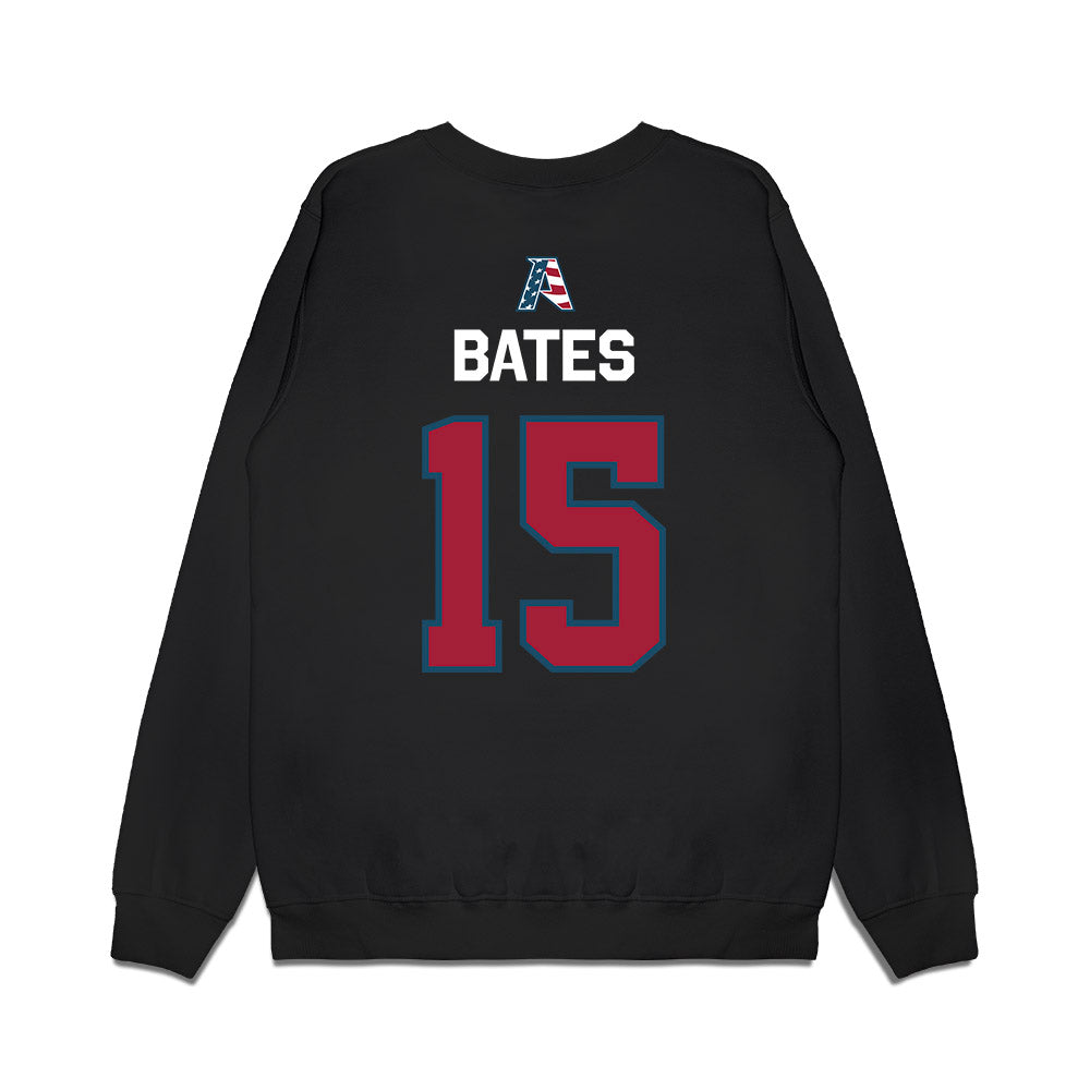 Arkansas - NCAA Women's Basketball : Jada Bates - Patriotic Collection Premium Crewneck Sweatshirt-1