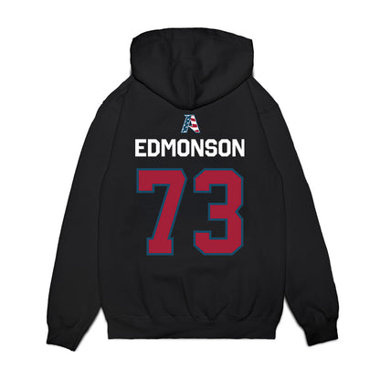 Arkansas - NCAA Football : Brooks Edmonson - Patriotic Collection Premium Hooded Sweatshirt-1