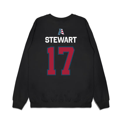 Arkansas - NCAA Baseball : Zack Stewart - Patriotic Collection Premium Crewneck Sweatshirt-1