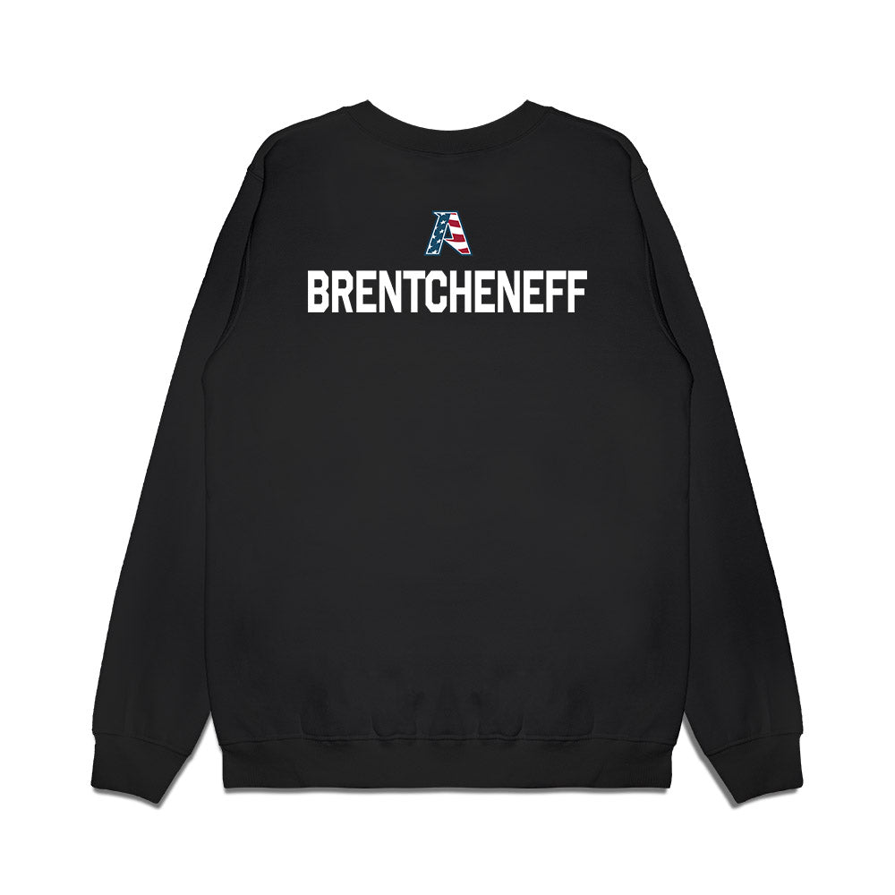 Arkansas - NCAA Women's Golf : Sara Brentcheneff - Patriotic Collection Premium Crewneck Sweatshirt-1