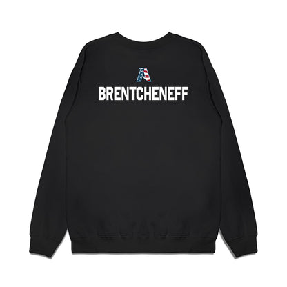 Arkansas - NCAA Women's Golf : Sara Brentcheneff - Patriotic Collection Premium Crewneck Sweatshirt-1