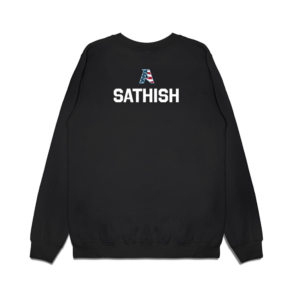Arkansas - NCAA Women's Golf : Swetha Sathish - Patriotic Collection Premium Crewneck Sweatshirt-1