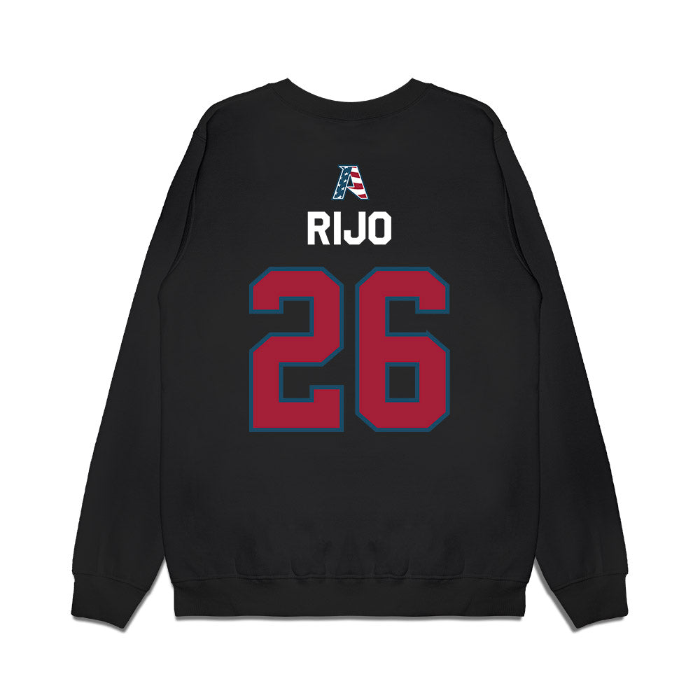 Arkansas - NCAA Softball : Atalyia Rijo - Patriotic Collection Premium Crewneck Sweatshirt-1