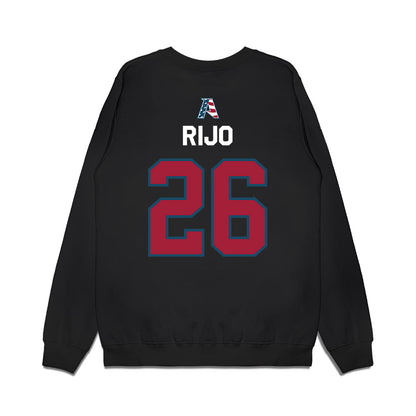 Arkansas - NCAA Softball : Atalyia Rijo - Patriotic Collection Premium Crewneck Sweatshirt-1
