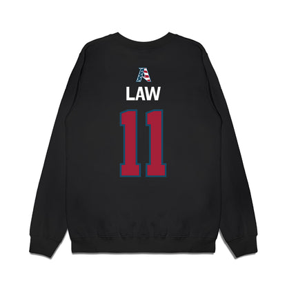 Arkansas - NCAA Women's Volleyball : Elsie Law - Patriotic Collection Premium Crewneck Sweatshirt-1