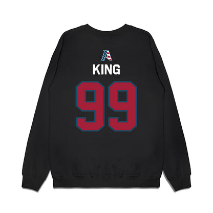 Arkansas - NCAA Softball : Lexi King - Patriotic Collection Premium Crewneck Sweatshirt-1